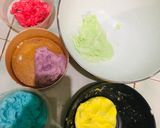 Foto langkah ke 6 dari resep Onde-onde pelangi mini.