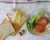 Foto del paso 1 de la receta: Sándwich con huevos cocidos de codorniz