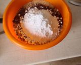 Csokis kekszgolyó meggyel recept fázis 2 fotója