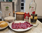 Foto del paso 1 de la receta: Presa ibérica en salsa de mostaza con patatas