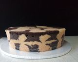 A picture of step 13 of Steamed Marble cake.