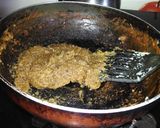 A picture of step 3 of Banana burfi.