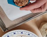Foto del paso 4 de la receta Galletas saludables de avena y almendras con chocolate de alto contenido en cacao 🍫