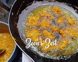 A picture of step 2 of Lakadong Turmeric Gram Flour Fritters.