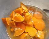 Foto del paso 1 de la receta: Budín de Mandarina bañado con Glasé