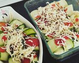 Foto del paso 1 de la receta: Raviolis de calabacín rellenos de espinacas ricota y nuez