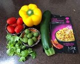 A picture of step 4 of Moroccan lamb tagine.
