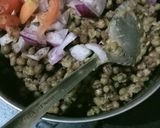 A picture of step 2 of Moong sprouts.
