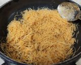 A picture of step 2 of Sitaphal Kunafa Pudding With Gentle Flavours & Texture --- A Silky Decadant Dessert.
