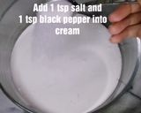 A picture of step 1 of Creamy pasta salad.