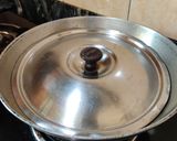 A picture of step 7 of Dahi ki Lauki.
