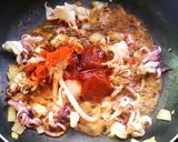รูปขั้นตอนการทำที่ 4 ของ ข้าวยำปลาหมึกผัดเผ็ด (นักจีพิบิมบับ) #อาหารเกาหลี