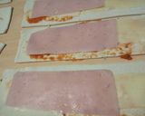 Foto del paso 3 de la receta: Rosas de jamón y muzzarella 💞😎