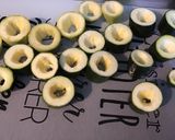 Une image de l'étape 2 de Courgettes grillées à la pancetta,épices et origan (recette plancha).