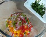 A picture of step 14 of Mango and Chickpeas Salsa puffs.