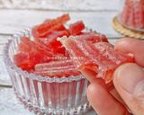 Foto langkah ke 9 dari resep Permen Jelly Semangka.