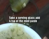 A picture of step 3 of Mint Lemonade.