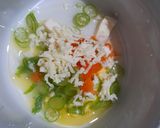 Foto langkah ke 1 dari resep Omelet Puyuh Keju Mpasi 9+.