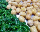 पालक काबुली चना डिप रेसिपी चरण 2 फोटो