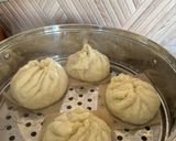 Une image de l'étape 9 de Banh bao porc, champignons et oeufs.