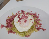 Foto del paso 6 de la receta: Espaguetis de calabacín con huevo y jamón