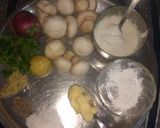 A picture of step 1 of Mushroom soup.