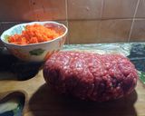 Foto del paso 3 de la receta: Hamburguesas de carne caseras- papas rústicas y verdus al vapor
