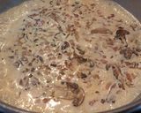 Φωτογραφία βήματος 2 της συνταγής Spaghetti cremosa με μανιτάρια και σκόρδο