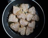 A picture of step 2 of Shahi Tukda.