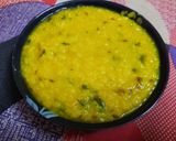 A picture of step 4 of Masala Moong Dal.