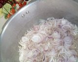 A picture of step 1 of Aloo Gosht🍖.