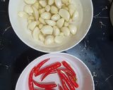 Hình bước làm 1 của món Dấm tỏi ớt