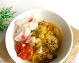 Foto langkah ke 8 dari resep Mie Gomak Kuah.