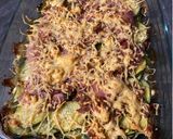 Une image de l'étape 3 de Gratin de courgettes & jambon avec de la feta.