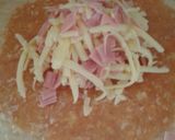 Foto del paso 3 de la receta: Bombas de pollo rellenas de jamón con queso