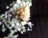 A picture of step 4 of Tawa fried rice.