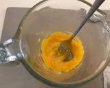 A picture of step 8 of Bubble Tea Chiffon Cake.