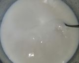 A picture of step 3 of Maziwa mala/ sour milk/ natural yogurt / buttermilk.