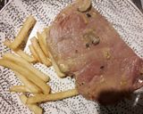 Une image de l'étape 4 de Jambon à la poêle.