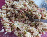 Foto del paso 4 de la receta: Tortitas de arroz y atún con porra antequerana