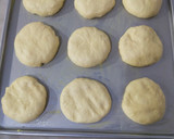 Foto langkah ke 8 dari resep Roti Bun Burger Homemade Vegan (Tanpa Telur dan Susu).