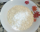 Foto del paso 2 de la receta: Bizcocho con avena y coco 🥥recubierto de chocolate 🍫 para Navidad🎄