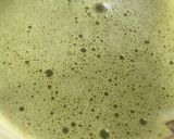 A picture of step 1 of Keto friendly almond butter smoothie.