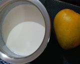 A picture of step 1 of Mango Mousse.