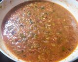 A picture of step 4 of Spanish Meatballs in Sauce.