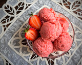 عکس مرحله 4 از دستور سوربه توت فرنگی 🍓 (Strawberry Sorbet)