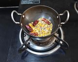 A picture of step 1 of Capsicum Rice.