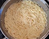 Baconos Tejszínes Spagetti recept fázis 2 fotója