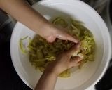 Hình bước làm 2 của món Mứt vỏ bưởi dẻo