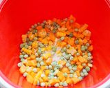 Zöldséges rizs - mikróban recept fázis 1 fotója